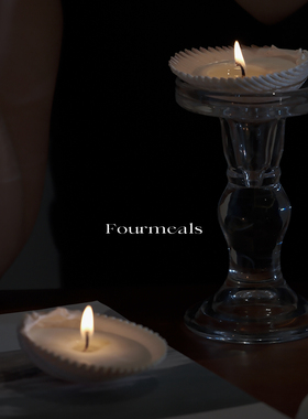 fourmeals海贝贝壳香薰蜡烛