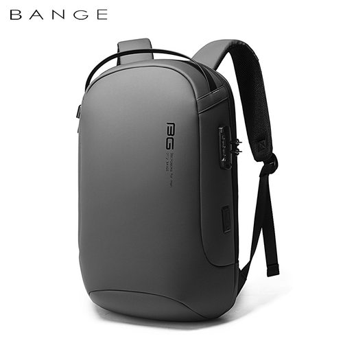 BANGE新品轻奢背包商务跑车双肩包休闲防盗跨境电脑包backpack-图3