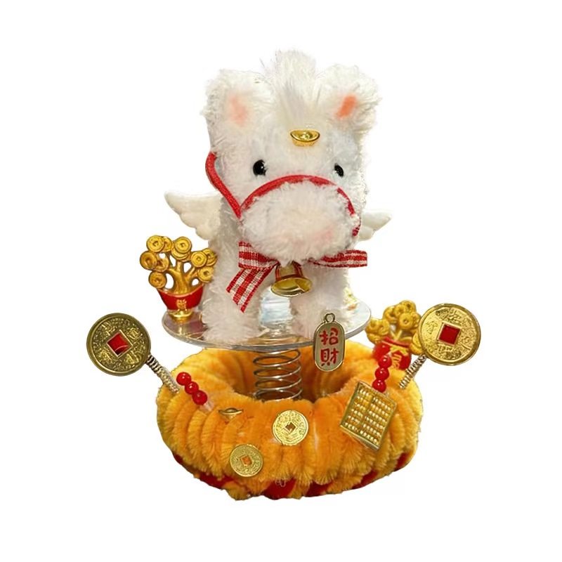 马上有财车载摆件扭扭棒diy手工材料2026新款送父亲男友新年礼物,淘宝优惠券,粉丝福利购,淘宝优惠卷