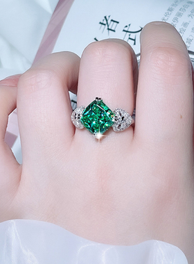 PRINGXY女时尚莫桑石戒指实惠