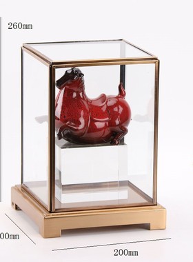 新中式雕塑马狮子摆件