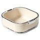 Double-layer thickened drain basket household kitchen plastic wash basin living room washing fruit tray storage vegetable basket enlargement deep