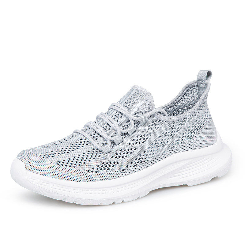 网面小白鞋女夏季透气妈妈鞋轻便不累脚软底舒适运动健步鞋老人鞋,淘宝优惠券,粉丝福利购,淘宝优惠卷