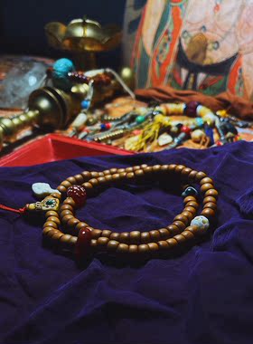 承李李原创设计风串珠复古尸陀林