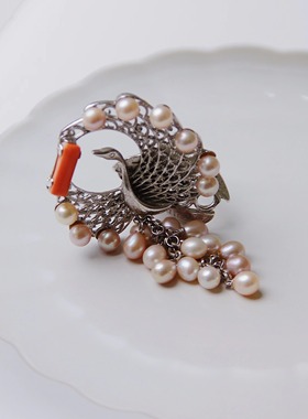 承李李原创设计天然纯银戒指女