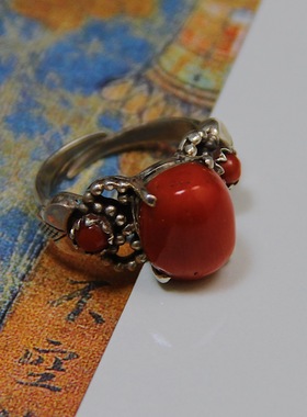 承李李原创设计手工有机红宝石