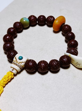 承李李原创设计风老凤眼菩提佛珠