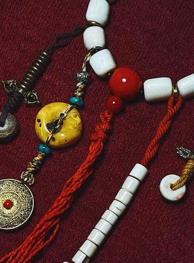 承李李原创设计风老银白宝手串