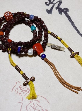 承李李原创设计风镶嵌多圈手串