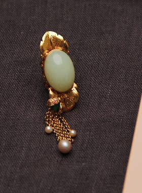 承李李原创设计祖母绿玉石戒指