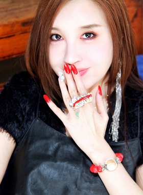 承李李原创设计风招财转运手串