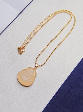 承李李原创设计弥勒佛银吊坠