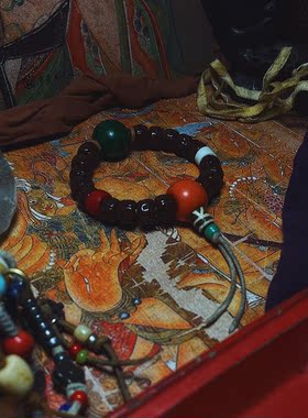 承李李原创设计风藏传菩提手串