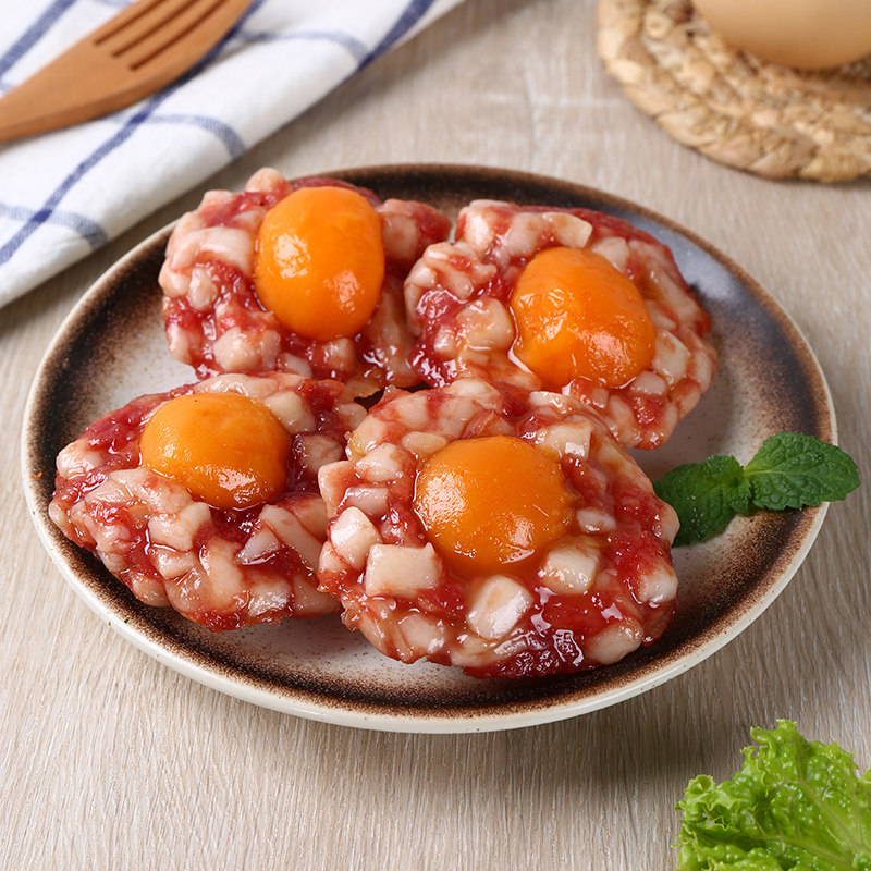 咸蛋黄腊肉饼蛋黄凤凰盏凤凰球蛋黄盏广式腊肠特色腊味煲仔饭腊蛋,淘宝优惠券,粉丝福利购,淘宝优惠卷