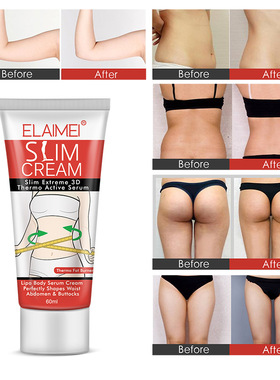 Elaimei Slim Cream shapes Waist Abdomen Buttocks Fat burner
