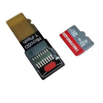 TF card test sleeve memory card extended heat dissipation plate TFTOTF MicroSD external TF memory card holder
