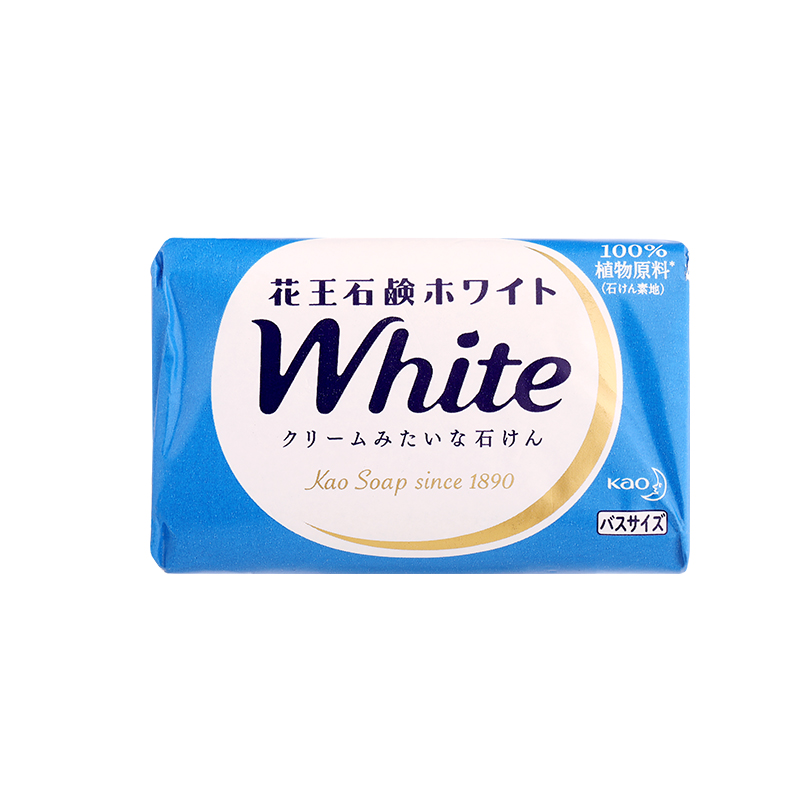 日本white花王香皂kao牛奶洗澡全身沐浴持久清洁洗手洗脸洁面肥皂