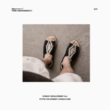 Tide, летние плетеные босоножки, спортивные сандалии, мюли, тапочки в стиле Crocs, пляжная обувь, подходят для носки на улице