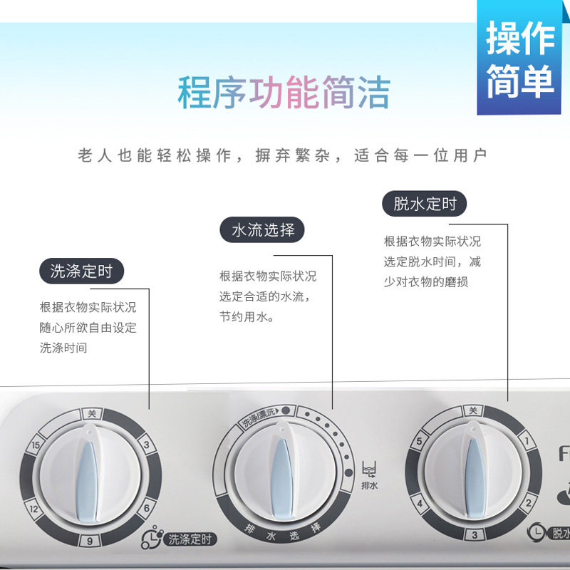 新飞xpb100-1606gd 10公斤kg洗衣机 向达电器洗衣机