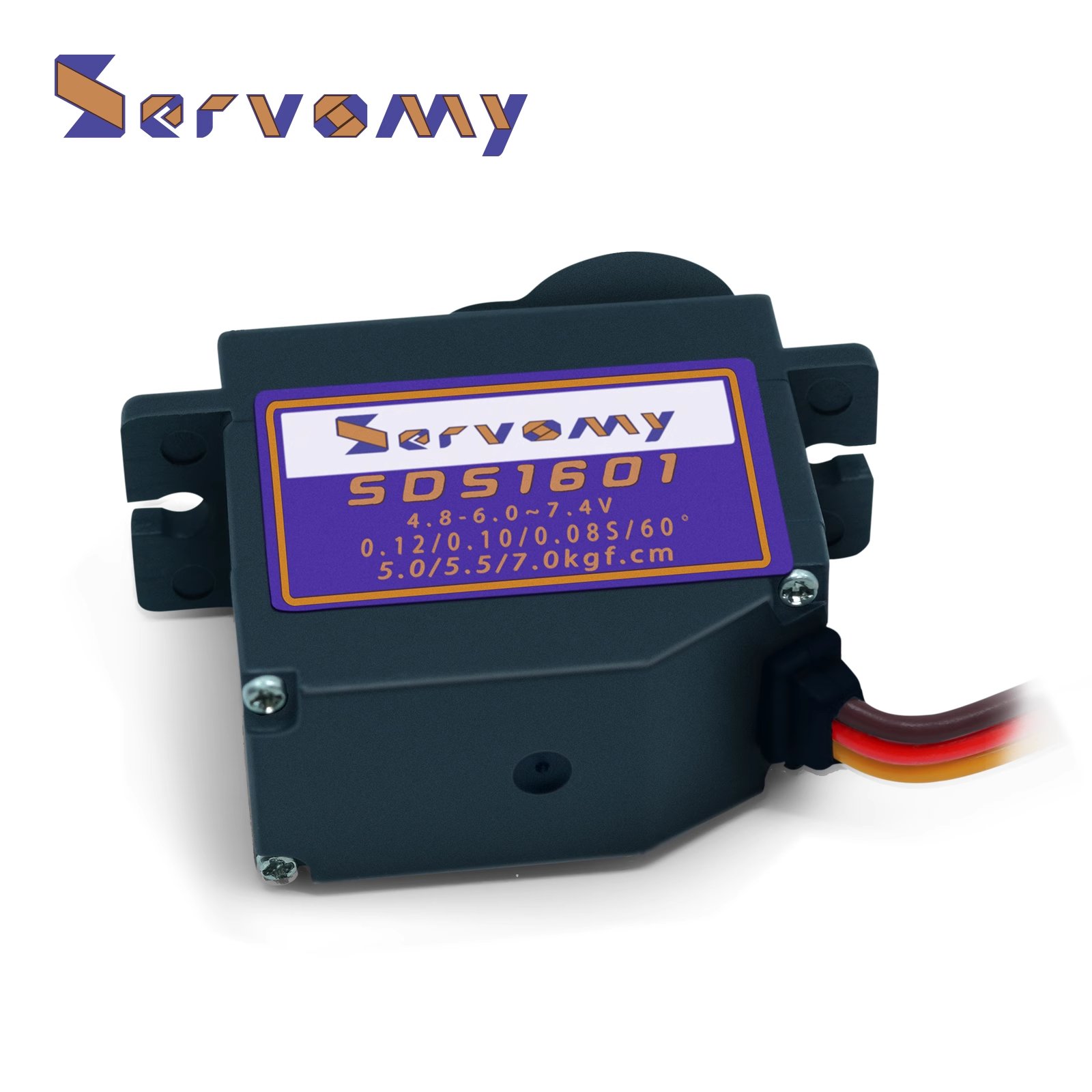 新品Servomy-SDS1601, 9g空心杯金属带轴承大扭力高压数字舵机 - 图1