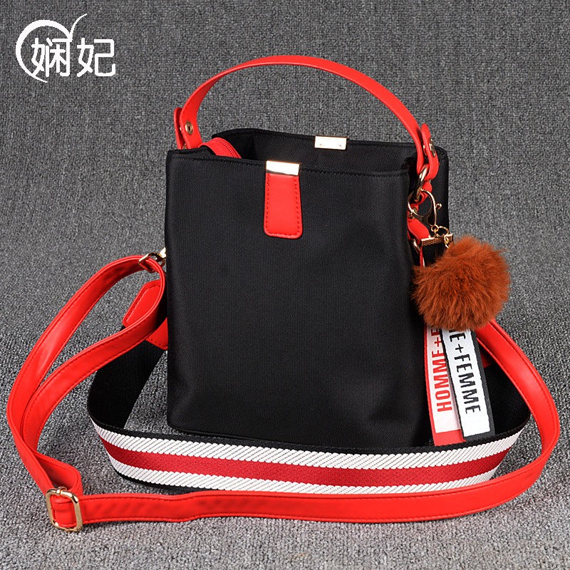 女牛津布休闲尼龙布帆布小斜挎包 娴妃女士包袋