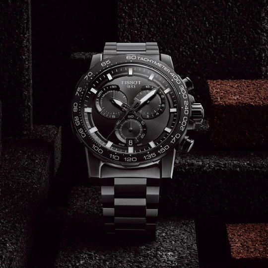 Новые мужские часы в спортивном стиле Black Warrior Chen Feiyu от Tissot