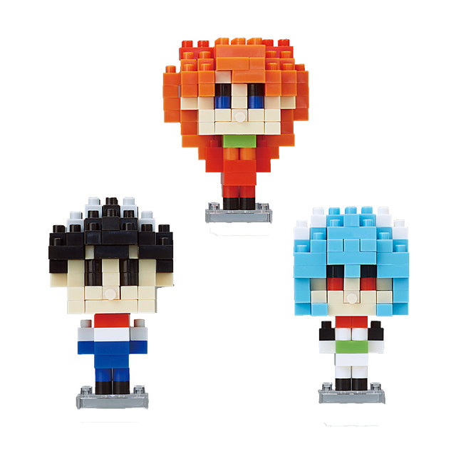 Nanoblock Japan Small Granular Building Mullet Mini Diamond Braind Box New Century Evangelion Blind Bag Gift