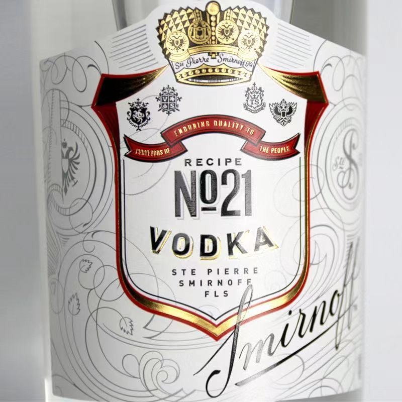 斯米诺伏特加红牌伏特加SMIRNOFF VODKA皇冠洋酒调酒基酒700ml-图0