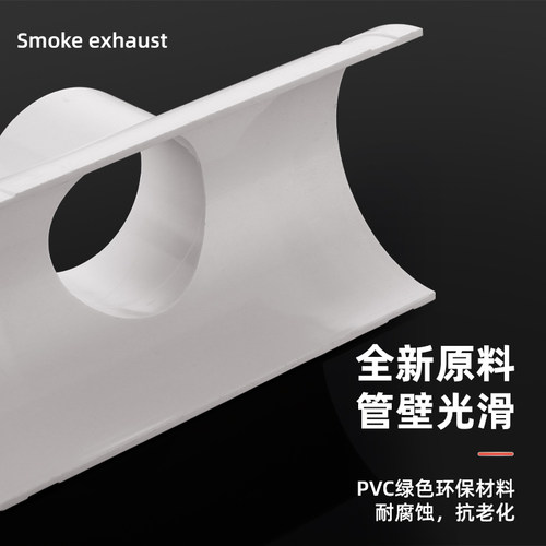 PVC排水管配件大全110变50开口三通75下水开孔增接口快接头补漏片 - 图0