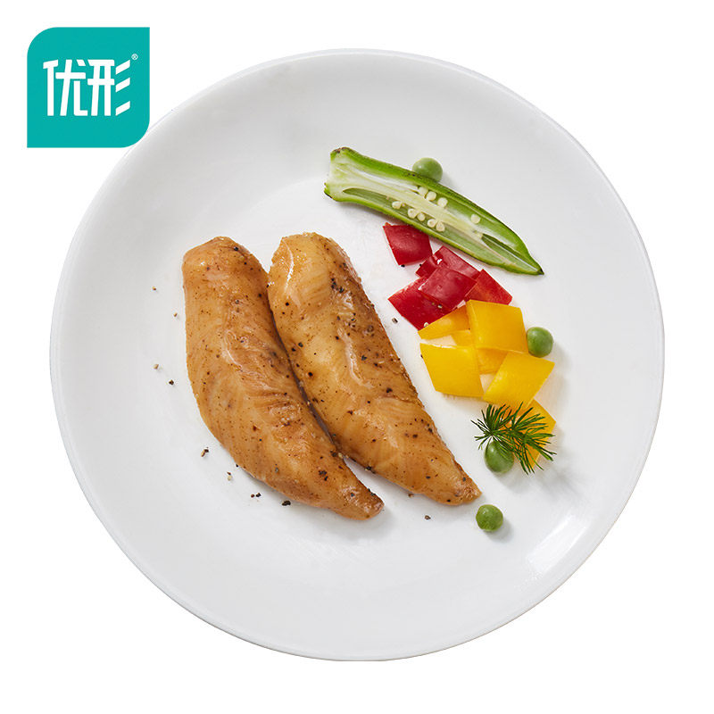 优形小q零食低脂高蛋白健身鸡胸肉 ishape优形鸡胸