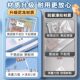 Deli double-layer transparent tote bag for students' examination