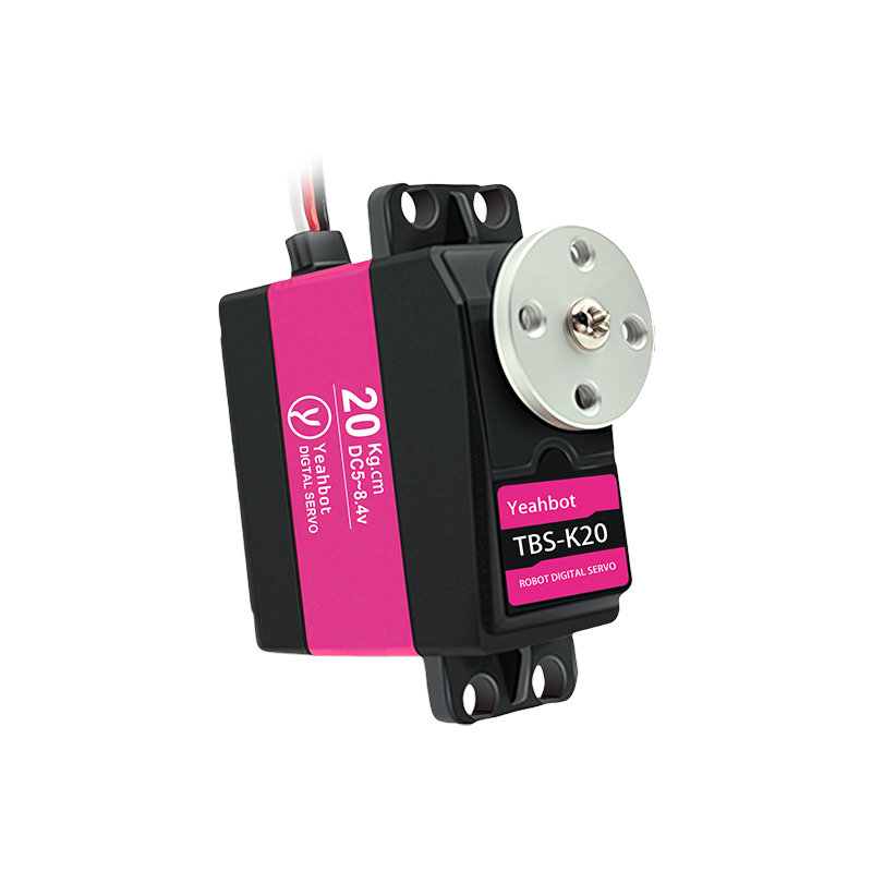 松甲20kg大扭力数字舵机单轴270°/360°机械臂云台舵机TBS-K20 - 图3