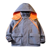 Детский осенний пуховик для мальчиков, съемная утепленная куртка, «три в одном», коллекция 2023, подходит для подростков