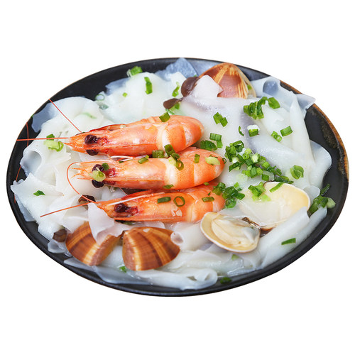 福州特产鼎锅边糊1000g2斤闽臻锅边糊小吃锅边早点方便速食鼎边糊 - 图0