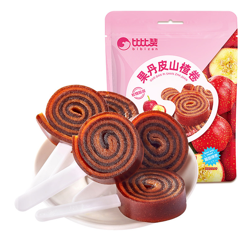 比比赞果丹皮山楂卷鲜果山楂棒棒糖果解馋零食休闲食品小吃袋装批,淘宝优惠券,粉丝福利购,淘宝优惠卷
