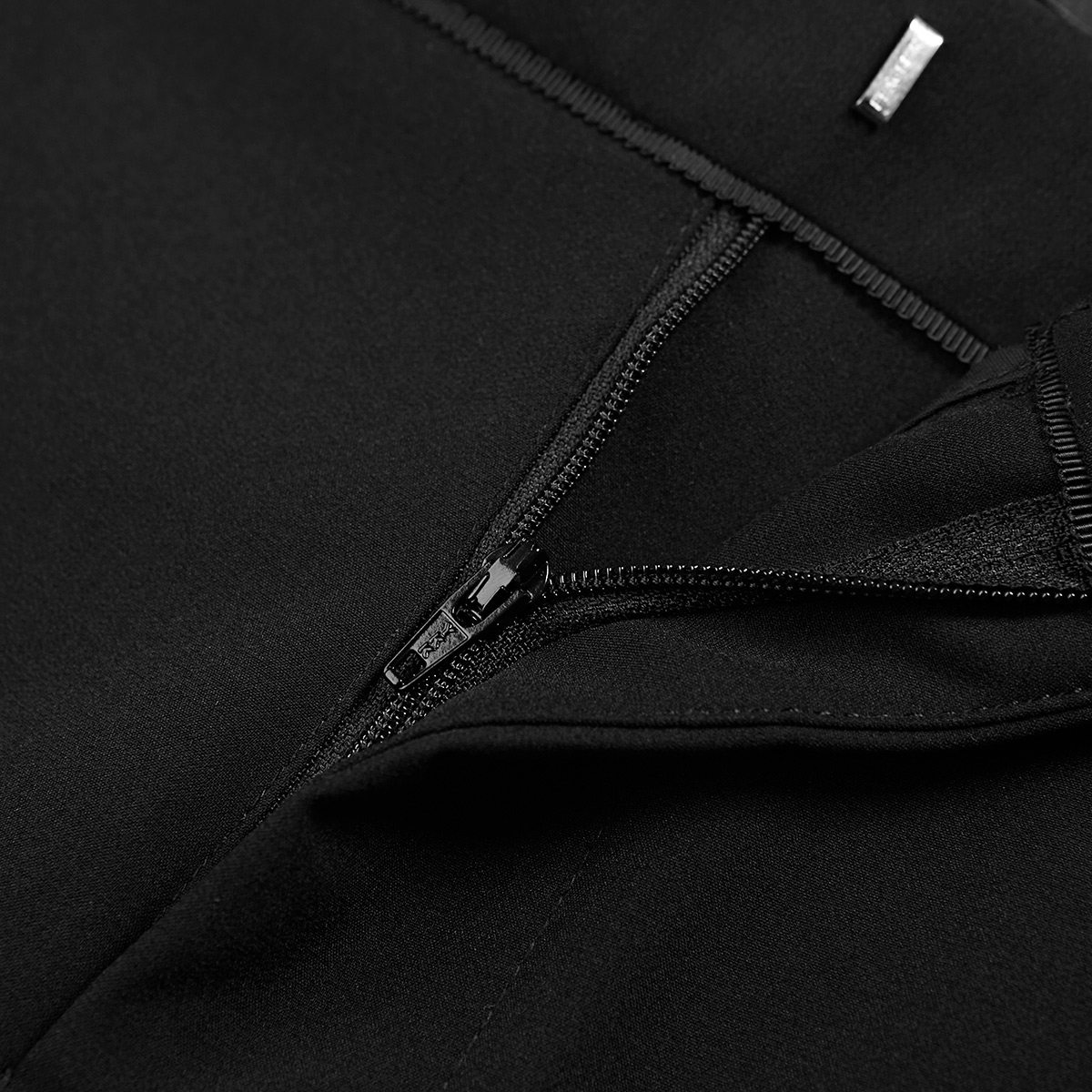 太平鸟男装男英文刺绣纯色休闲裤 太平鸟男装outlets店休闲裤