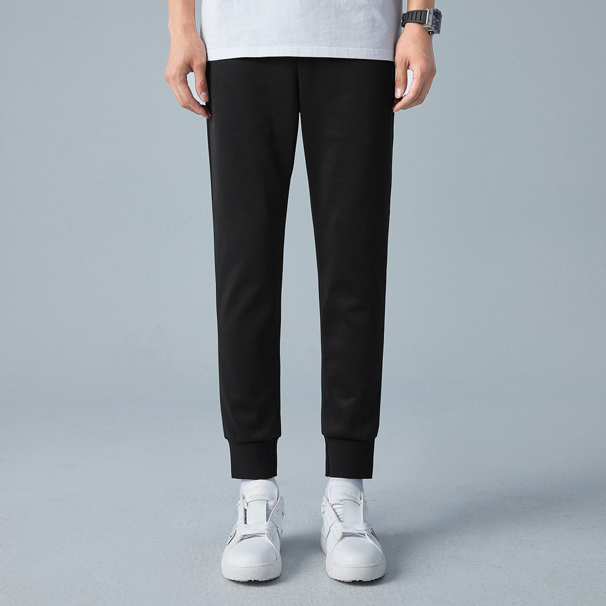 太平鸟男装2020夏九分薄款休闲裤 太平鸟男装outlets店休闲裤