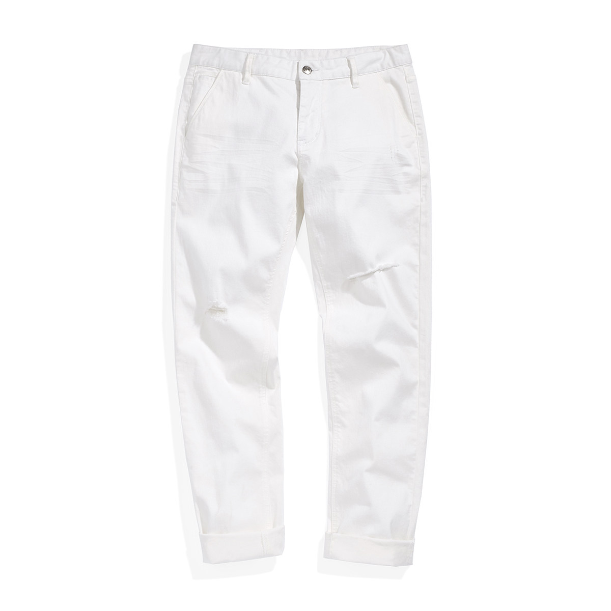 太平鸟男装2020秋季新品青年牛仔裤 太平鸟男装outlets店牛仔裤