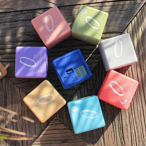 魔方时间管理器电子厨房学习定时器倒计时器静音闹钟自律提醒器 - 图2