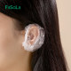 Disposable waterproof shower earmuffs 100 pieces for hair dyeing