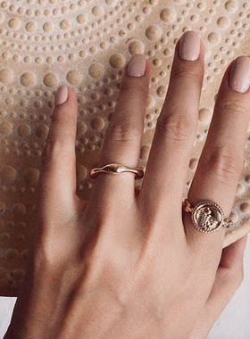 lhwindsor温莎珠宝古币戒指