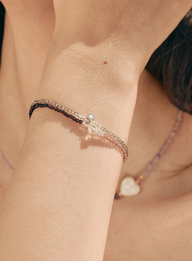 abyb双星物语手链女多巴胺串珠