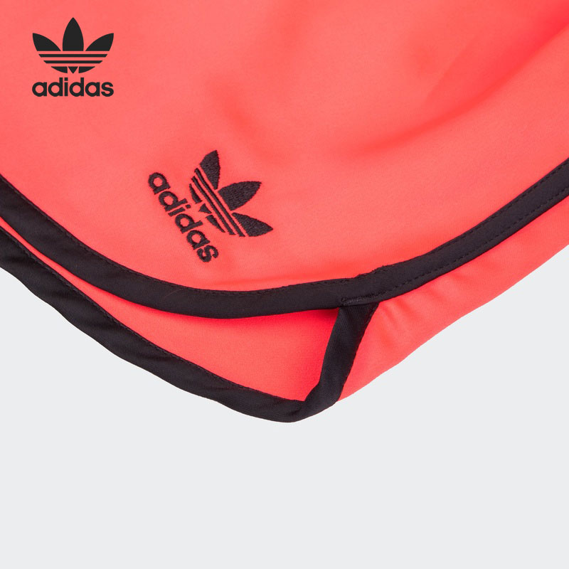 Adidas/阿迪达斯正品休闲三叶草女子时尚潮流运动短裤 DU5220 - 图2