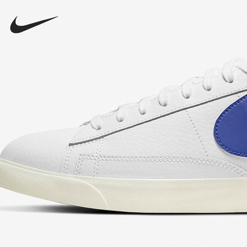 Nike/耐克正品 BLAZER 男女低帮运动休闲小白鞋板鞋 CI6377 - 图1