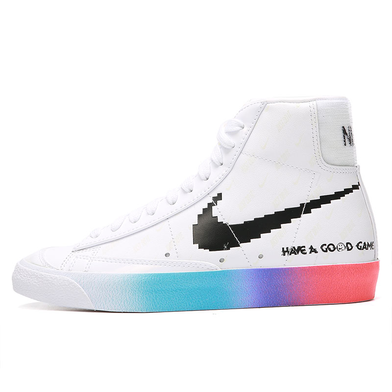 Nike/耐克W BLAZER MID'77电玩像素反光夜光女子板鞋DC3281-101-图3