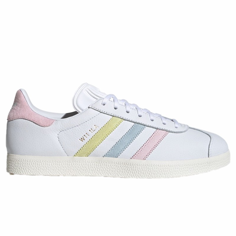 Adidas/阿迪达斯正品三叶草新款 GAZELLE 女子经典运动鞋FX0049 - 图3