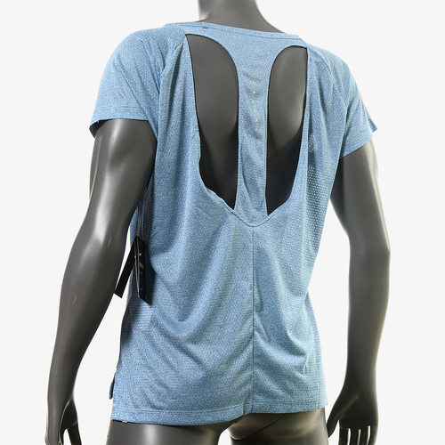 Nike/耐克正品 AS W NK BRTHE TOP SS 女子运动短袖T恤831781-457 - 图1