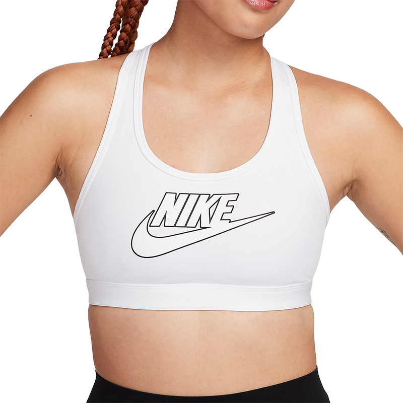 Nike/耐克正品Swoosh 2024新款女士运动训练内衣FB4081-100 - 图3