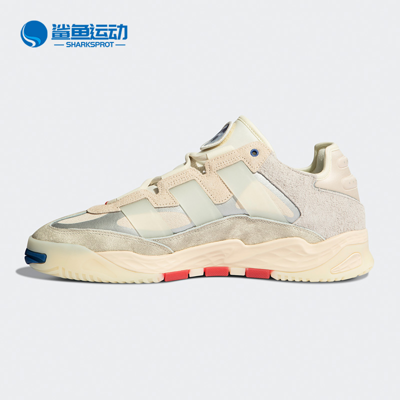 Adidas/阿迪达斯正品新款三叶草 NITEBALL男女经典运动鞋FX7643 - 图1