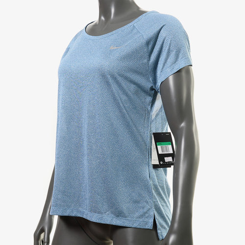 Nike/耐克正品 AS W NK BRTHE TOP SS 女子运动短袖T恤831781-457 - 图0